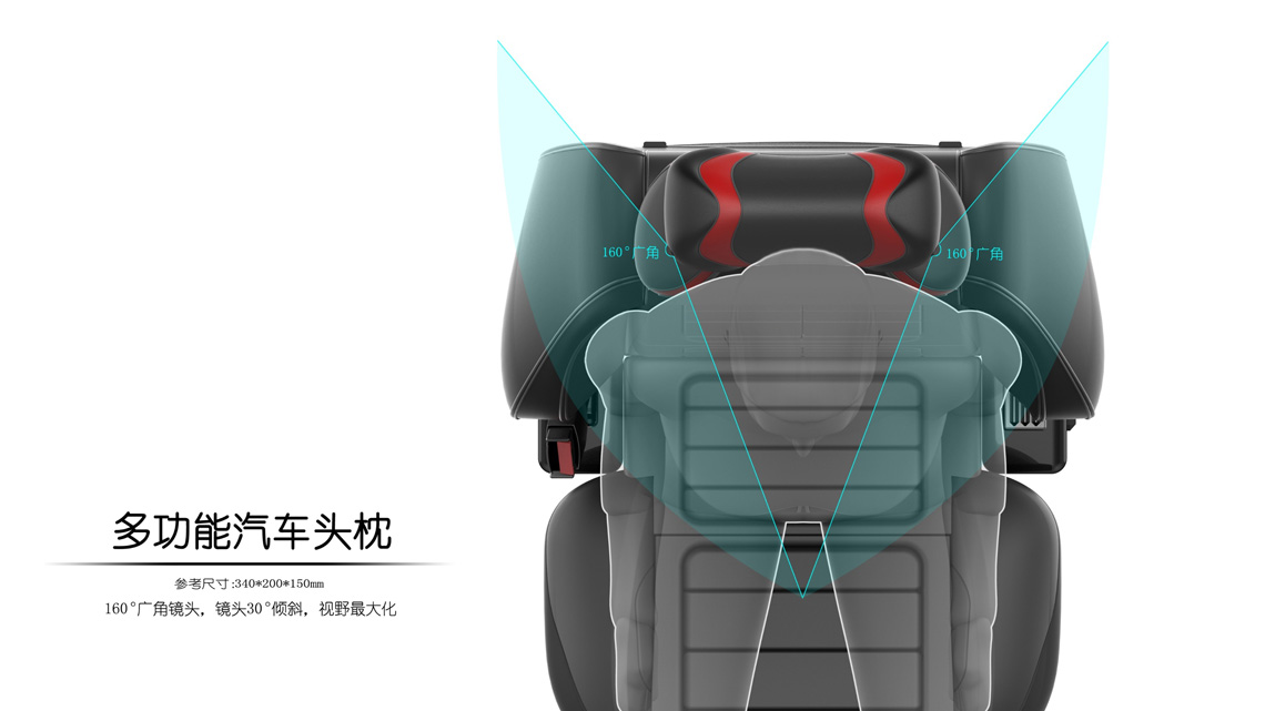 汽車頭枕設計
