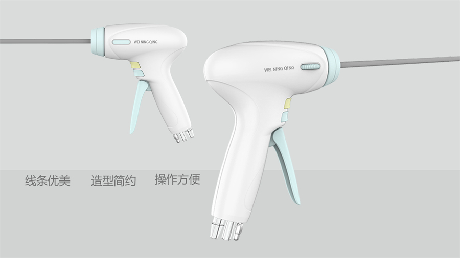 電鉤沖洗器產(chǎn)品設(shè)計(jì)，醫(yī)療設(shè)備工業(yè)設(shè)計(jì)案例